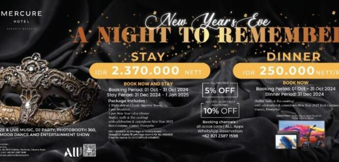 Nikmati Spektakuler Malam Tahun Baru dengan “A Night to Remember”