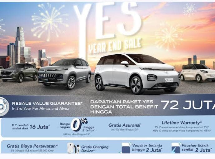 Wuling Menyambut Akhir Tahun Dengan Promo ‘Year End Sale’