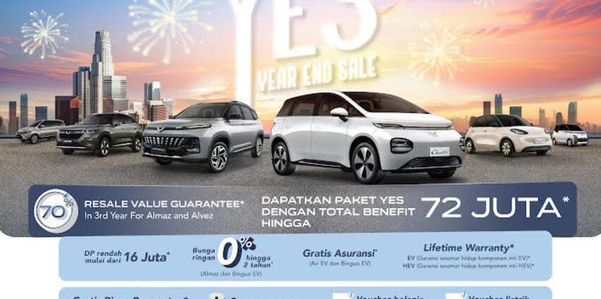 Wuling Menyambut Akhir Tahun Dengan Promo ‘Year End Sale’