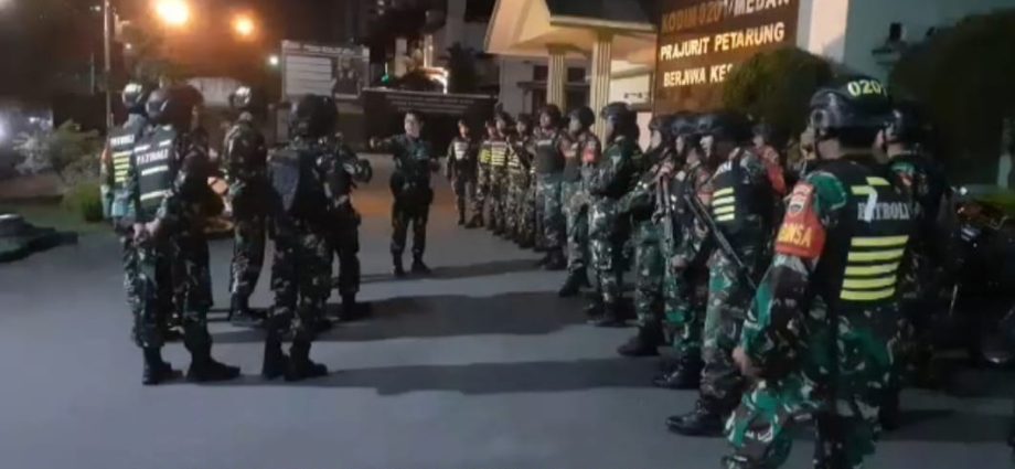 Patroli Motoris Anti Begal Kodam I/BB