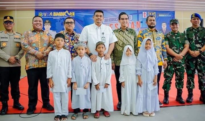 Dandim 0201/Medan Hadiri Peresmian Overpass Stasiun Kereta Api Medan, Dukung Pengurangan Kemacetan