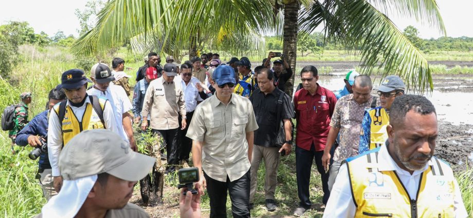 Kunjungi Kawasan Transmigrasi Salor di Merauke, Menteri Transmigrasi Sampaikan Pesan Presiden