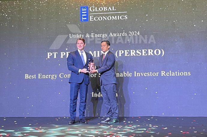 Pertamina Raih Predikat Perusahaan Energi Terbaik dalam Investor Relations