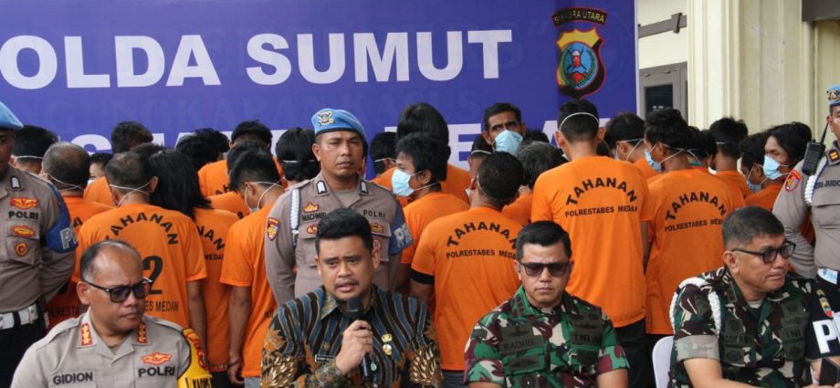 Dandim Hadiri Konferensi Pers Pengungkapan Tindak Pidana Narkotika
