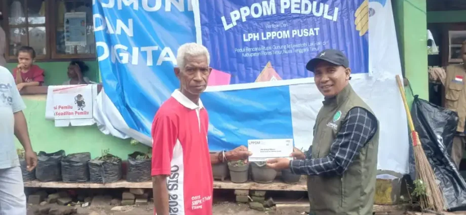 LPPOM Perkuat Kebersamaan untuk Korban Gunung Lewo Tobi