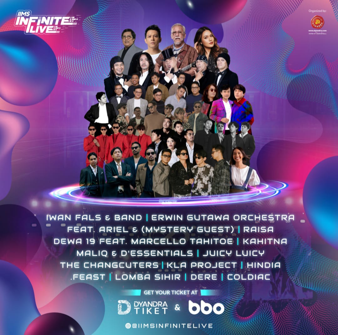 Eksklusif Konser 11 Hari: Rayakan Hari Valentine Bersama Erwin Gutawa Orchestra dan Ariel di IIMS Infinite Live
