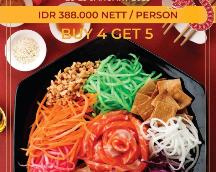 Rayakan Long Weekend Tahun Baru Imlek 2025 di Mercure Batavia