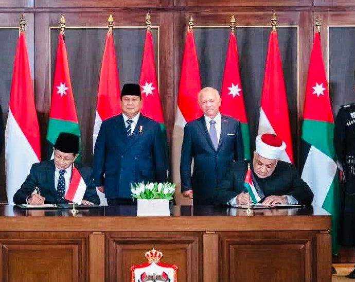 Menag RI dan Dua Menteri Yordania Jalin Sinergi Bidang Wakaf dan Pendidikan, termasuk Beasiswa