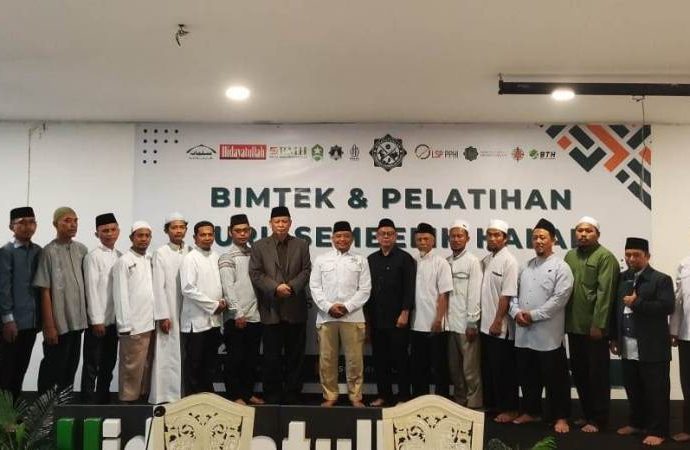 BMH Mendukung Kegiatan Bimbingan Teknis dan Pelatihan Juru Sembelih Halal di Jakarta