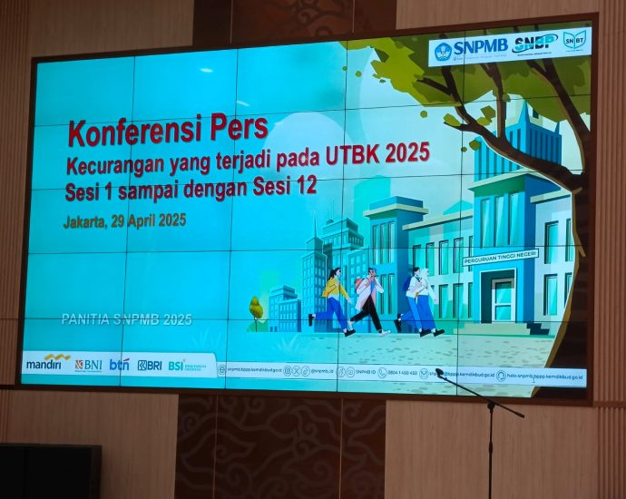 Konferensi Pers SNPMB 2025: Pengumuman Penting Terkait Kecurangan Selama Pelaksanaan UTBK 2025 Sesi 1