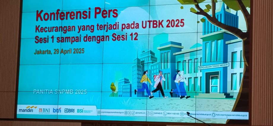 Konferensi Pers SNPMB 2025: Pengumuman Penting Terkait Kecurangan Selama Pelaksanaan UTBK 2025 Sesi 1