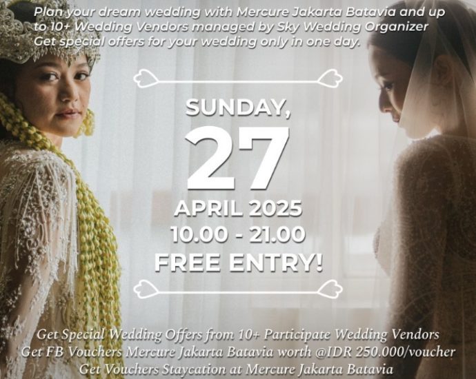 Mercure Jakarta Batavia Hadirkan Wedding Open House