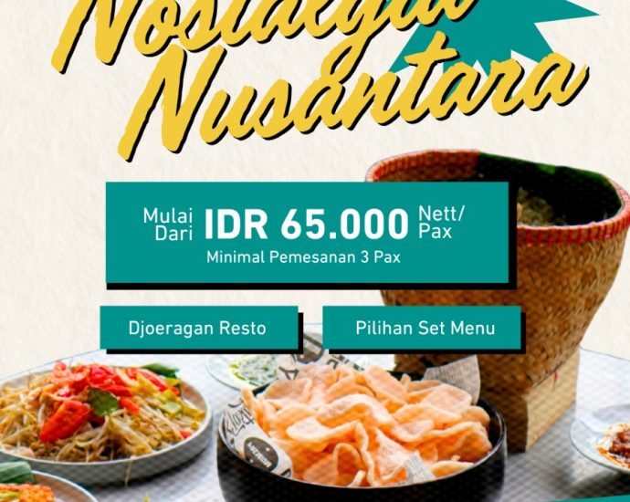 Ada yang Baru dari Djoeragan Resto! Nikmati Menu Rijsttafel Istimewa, Cita Rasa Khas untuk Keluarga Bahagia