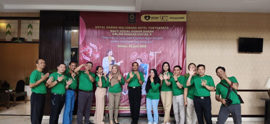 Royal Darmo Malioboro Hotel Yogyakarta Rayakan Syukuran “Sentuhan Hati”