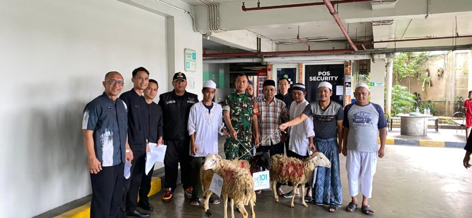 THE 1O1 Hotel Bogor Suryakancana Tebar 5 Domba Qurban: Wujud Cinta dan Peduli untuk Warga Babakan Pasar Kota Bogor