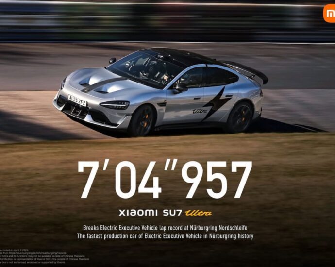 Xiaomi SU7 Ultra Catat Waktu 7:04.957 di Nürburgring Nordschleife, Pecahkan Rekor Baru untuk Mobil Listrik Mewah
