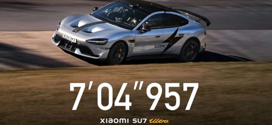 Xiaomi SU7 Ultra Catat Waktu 7:04.957 di Nürburgring Nordschleife, Pecahkan Rekor Baru untuk Mobil Listrik Mewah
