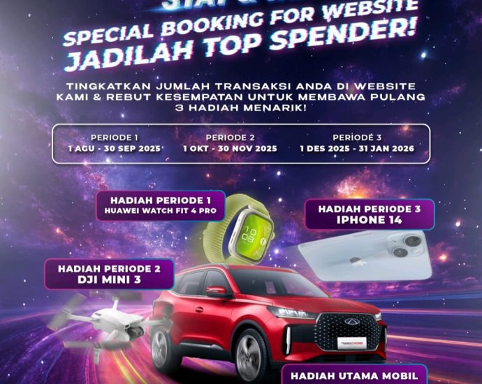 Booking di Webdite Resmi Waringin Hospitality Dapatkan SMARTWATCH, DRONE hingga IPHONE 14