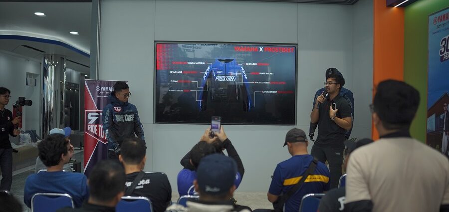 Yamaha Luncurkan Jaket Eksklusif MAX Prostreet Mark II