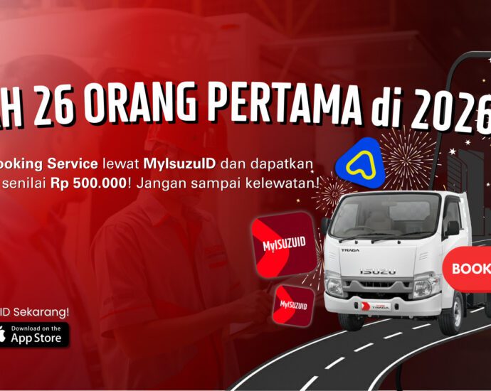 Isuzu Hadirkan Promo Servis Spesial Lewat Aplikasi MyIsuzuID