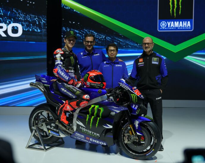 Monster Energy Yamaha MotoGP Resmi Masuki Era V4, Livery dan M1 2026 Diluncurkan di Jakarta