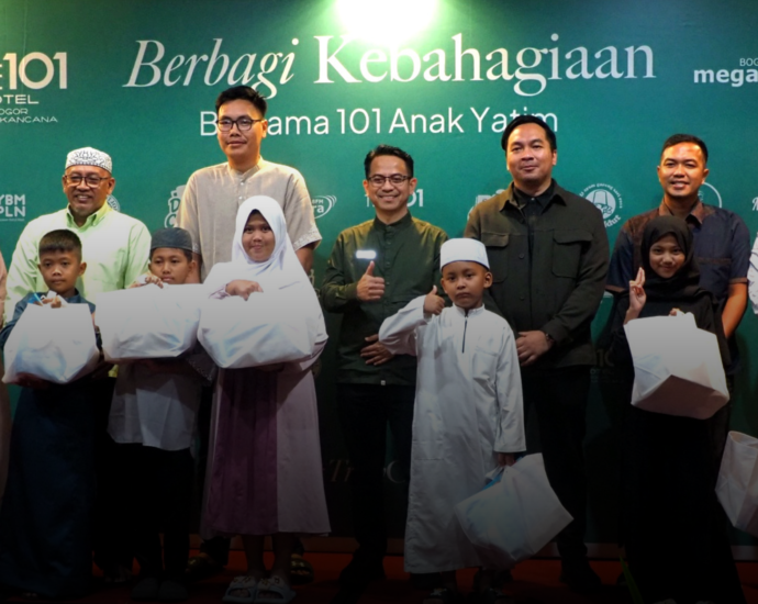 THE 1O1 Bogor Suryakancana Berbagi Kebahagiaan Bersama 101 Anak Yatim