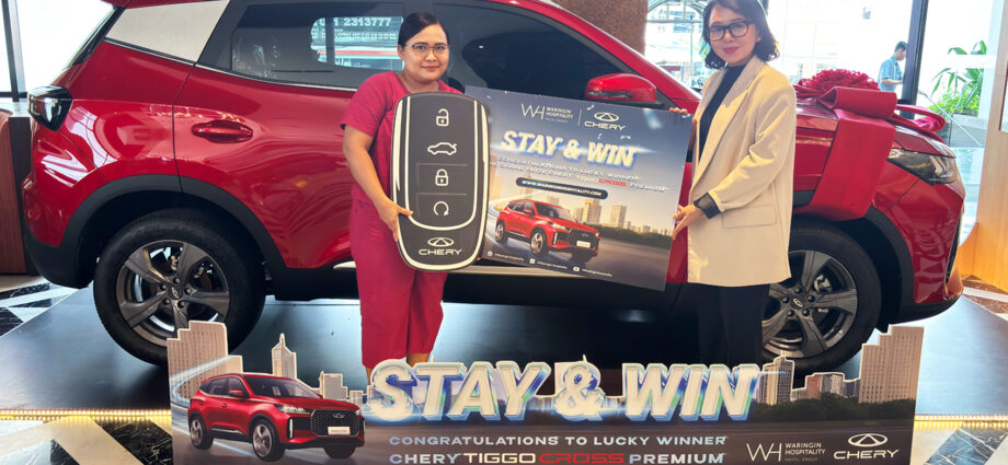 Waringin Hospitality Serahkan 1 Unit Chery Tiggo Cross Premium kepada Pemenang Stay & Win
