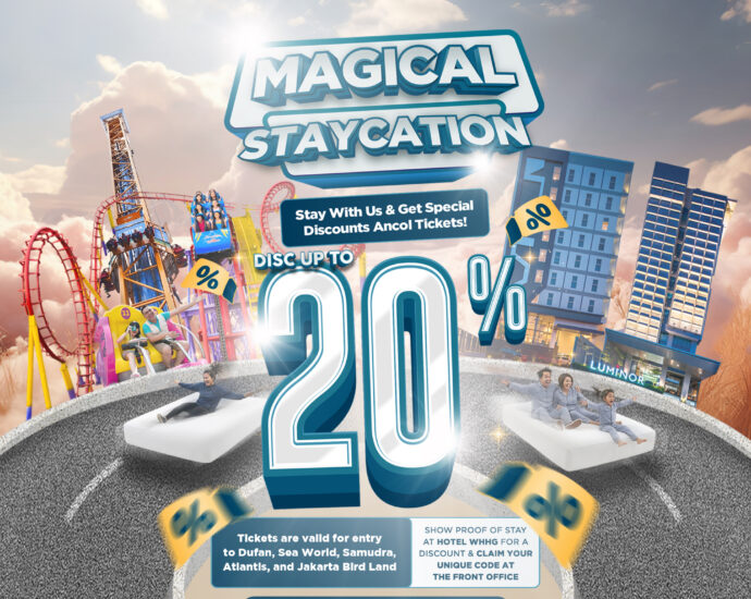 Magical Staycation: Kolaborasi Eksklusif Waringin Hospitality Hotel Group dan Ancol, Hadirkan Diskon Menginap Hingga Tiket Wahana Rekreasi!