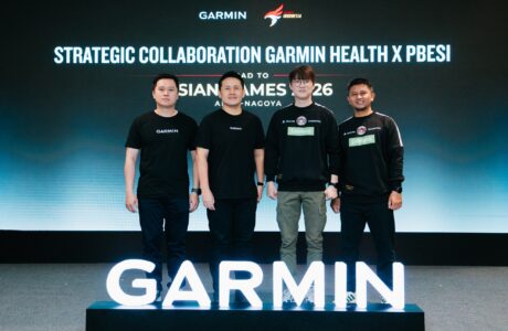 Kiri-Kanan David Hartono Garmin Health Indonesia Business Development Manager Rian Krisna Garmin Indonesia Marcomm Manager Richard Permana Head Coach dan Herdiansyah Agus Strength and Conditioni