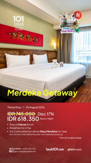 Rayakan Semangat Kemerdekaan Bersama, 1O1 URBAN Jakarta Thamrin Hadirkan Promo Menginap dan Kuliner Spesial "Rasa Merdeka"