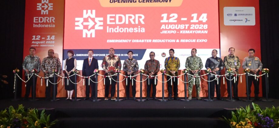 Perkuat Kesiapsiagaan Bencana, Pameran EDRR Indonesia 2026 Resmi di Buka Hari Ini