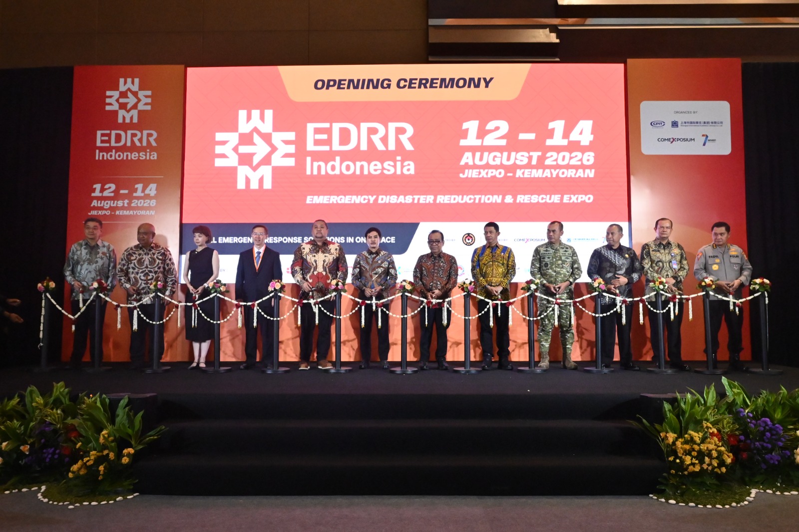 Perkuat Kesiapsiagaan Bencana, Pameran EDRR Indonesia 2026 Resmi di Buka Hari Ini