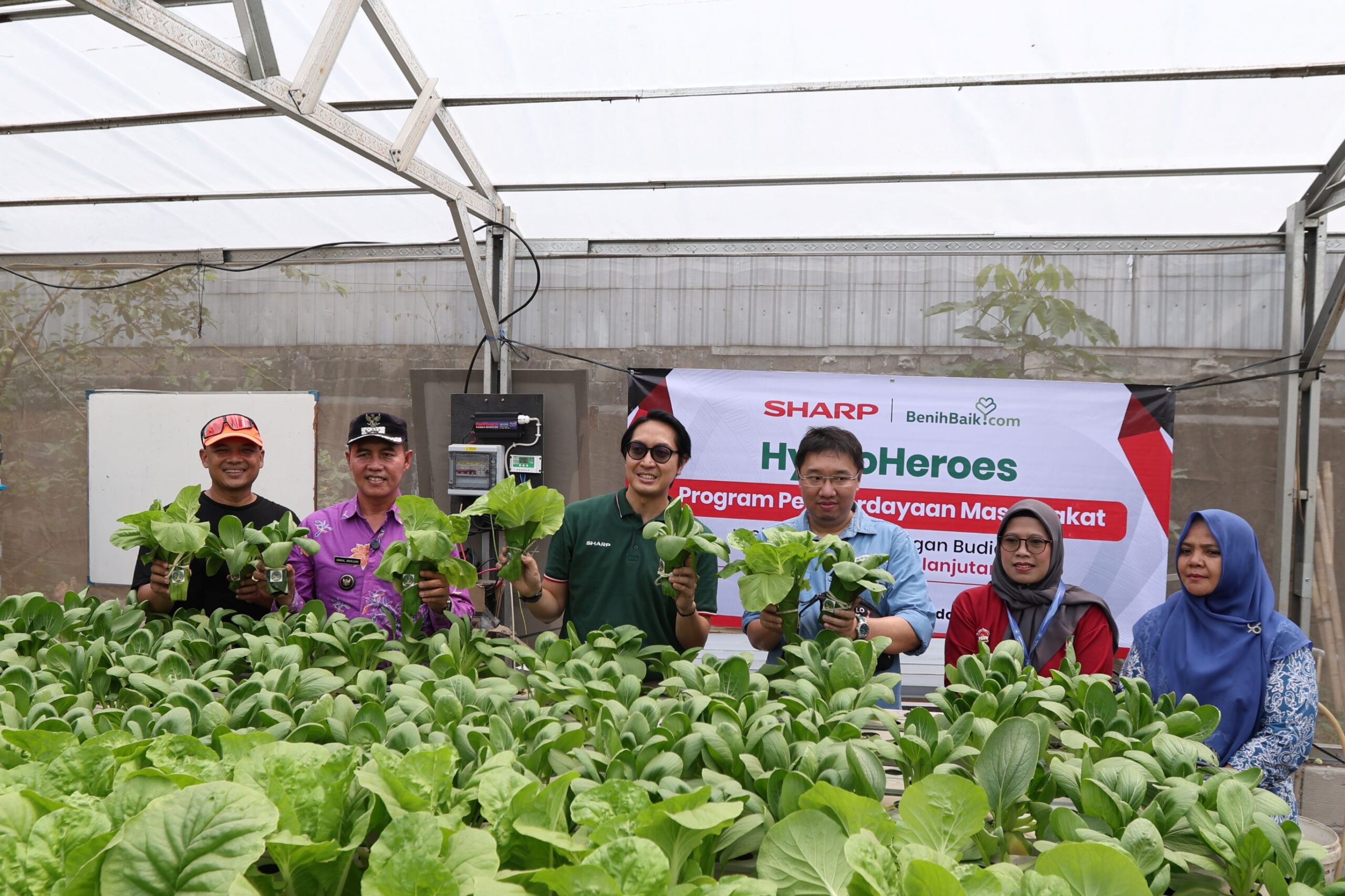 Sharp Resmikan Program Sharp Hydro Heroes di Bekasi Berdayakan Ibu Muda, Perkuat Ekonomi Keluarga, dan Dorong Kesadaran Gizi Anak melalui Pertanian Hidroponik