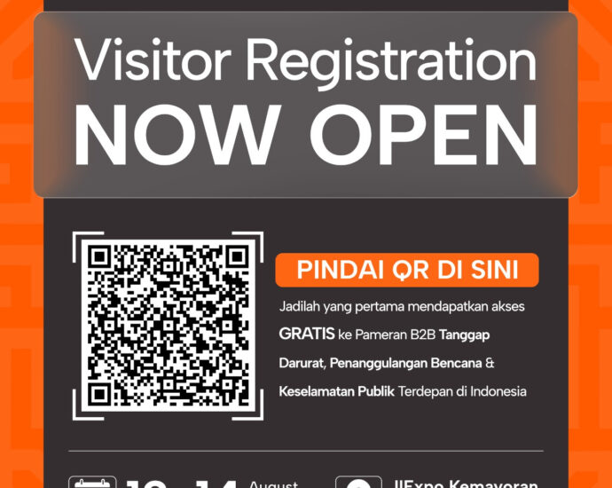 EDRR Indonesia 2026 digelar, Pra-Registrasi Mudahkan Kehadiran Pengunjung