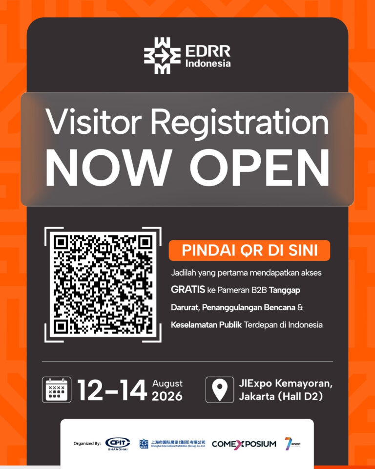 EDRR Indonesia 2026 digelar, Pra-Registrasi Mudahkan Kehadiran Pengunjung