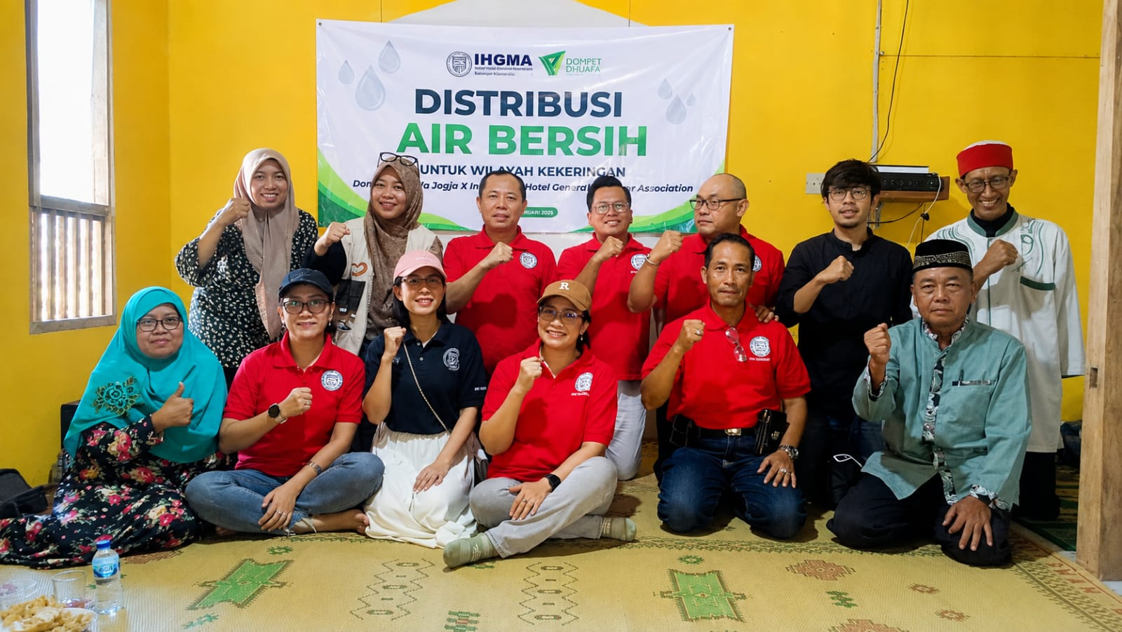 IHGMA Bangkit Turun Tangan Atasi Kekeringan Gunungkidul, 61 Tangki Air Bersih Disalurkan untuk Warga Tepus Tepus, Gunungkidul