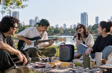 Revolusi Audio Rumah dan Outdoor: Sharp Resmi Luncurkan Dua Seri Party Speaker Terbaru