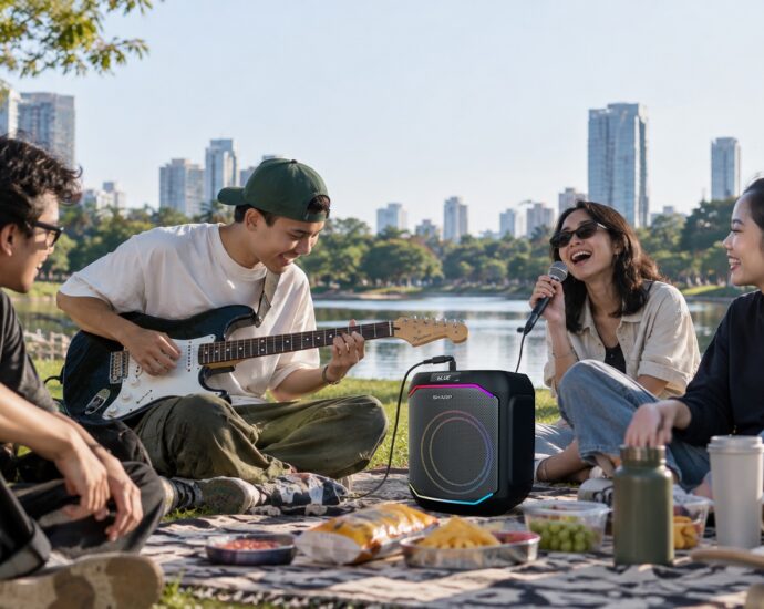Revolusi Audio Rumah dan Outdoor: Sharp Resmi Luncurkan Dua Seri Party Speaker Terbaru
