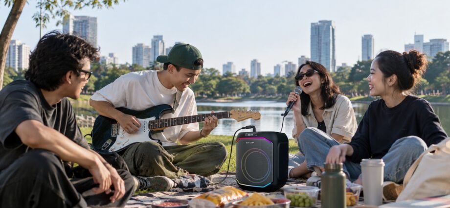 Revolusi Audio Rumah dan Outdoor: Sharp Resmi Luncurkan Dua Seri Party Speaker Terbaru