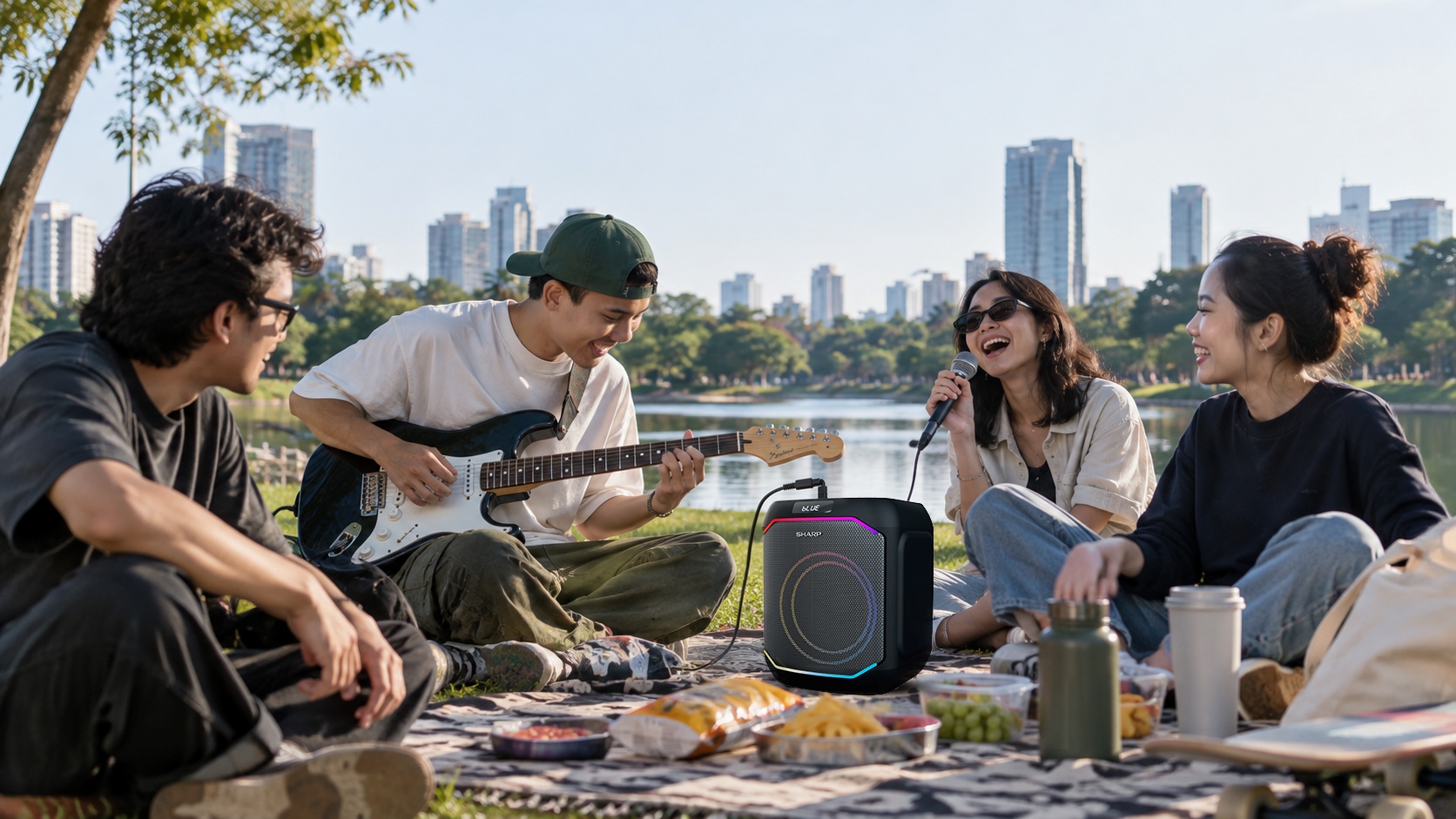 Revolusi Audio Rumah dan Outdoor: Sharp Resmi Luncurkan Dua Seri Party Speaker Terbaru