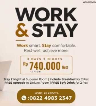 Lebih dari Sekadar Staycations: Solusi Workation Efisien dan Nyaman di Barat Jakarta